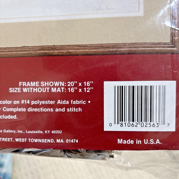 Needle Treasures Color Art Cross Stitch Craft Kit #02563 Yankee Ingenuity NEW - Picture 3 of 5